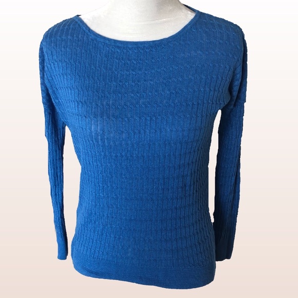 J. Crew Cable Knit Linen - Picture 2 of 8